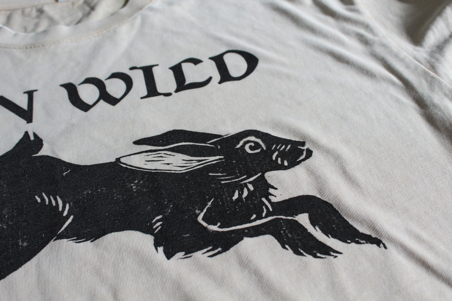 Run Wild Tan Tshirt