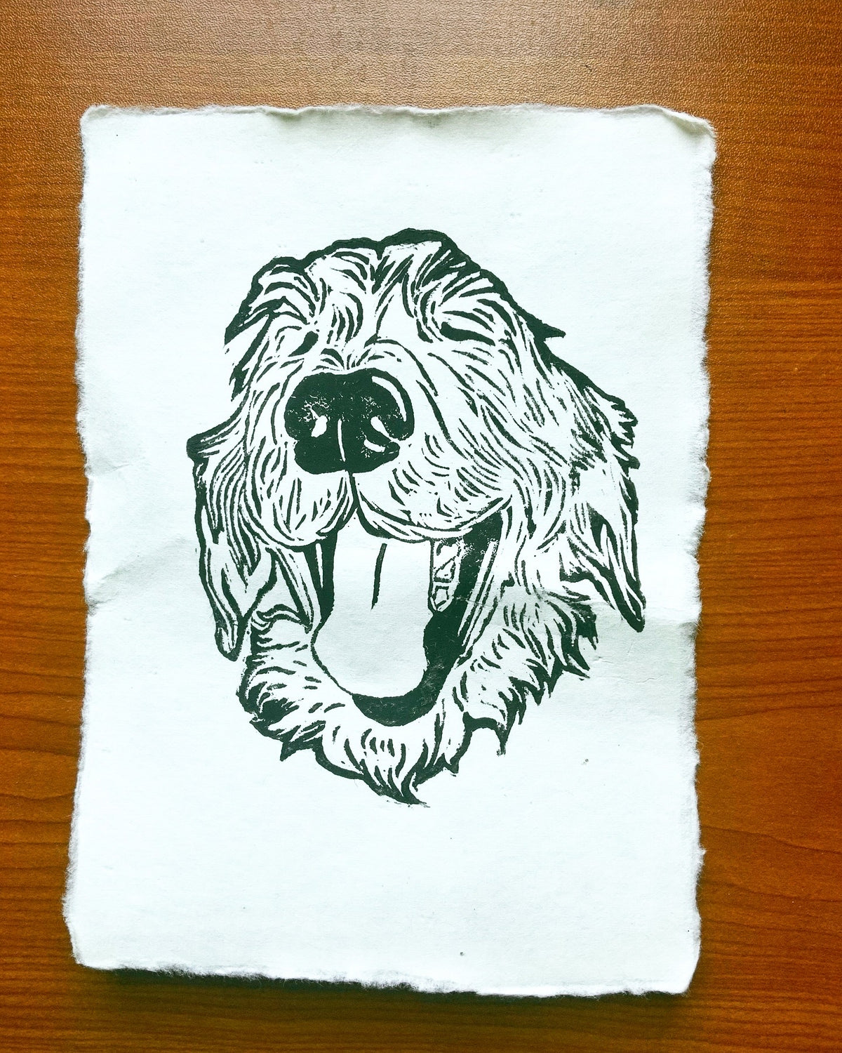 Pet portrait Custom Stamp Service