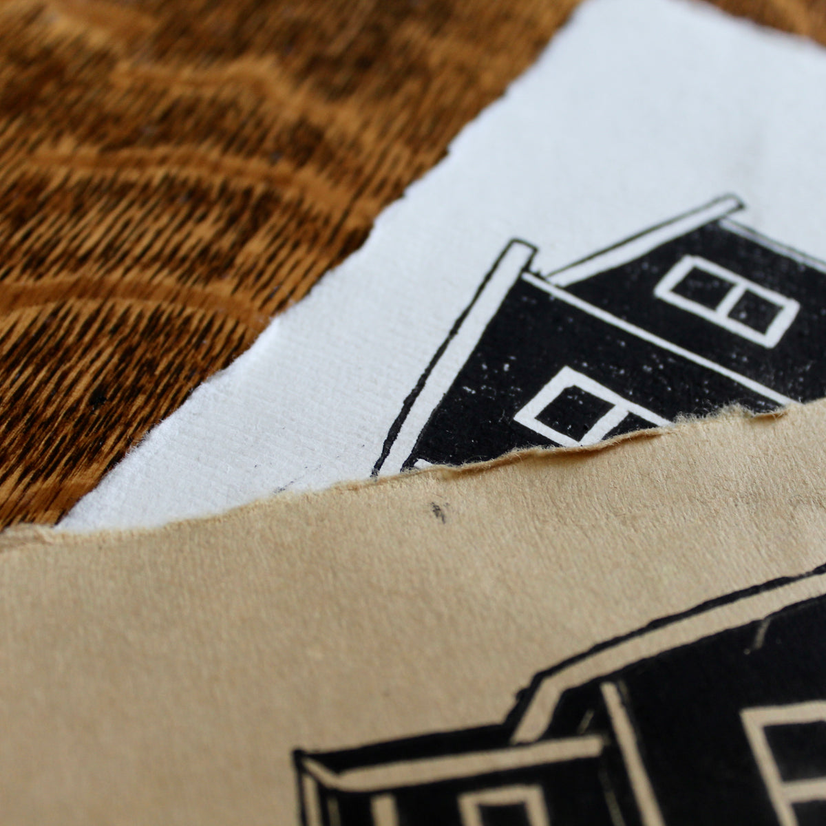 Welcome Home Custom House Stamp