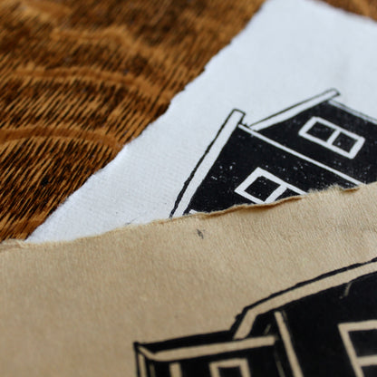 Welcome Home Custom House Stamp