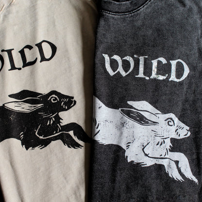 Run Wild Tshirt Black