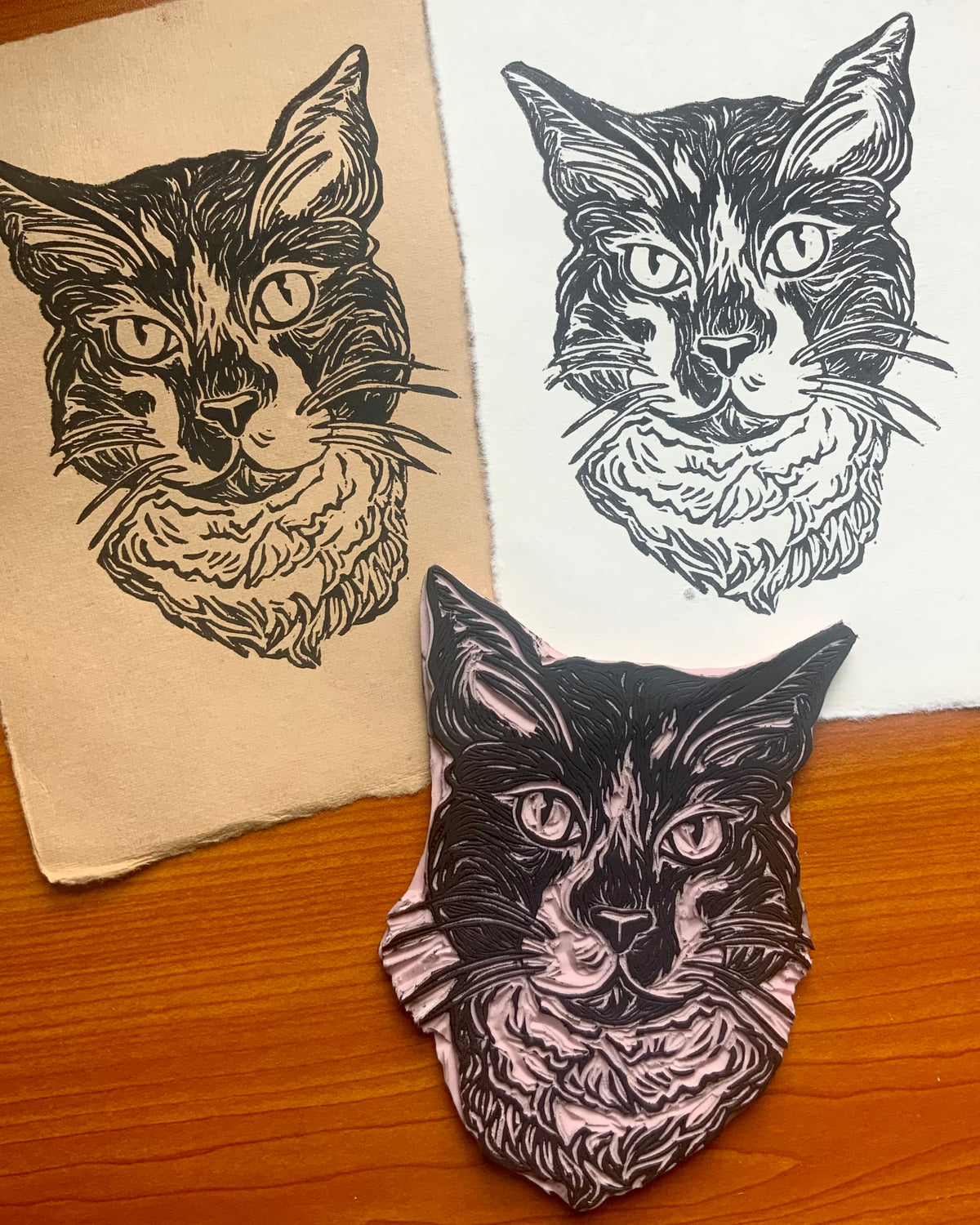 Pet portrait Custom Stamp Service