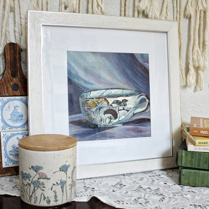 Broken Soup Mug 8x8 Art Print