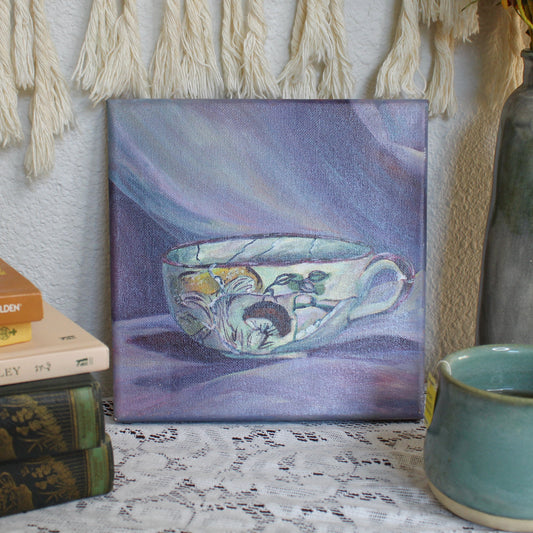 Broken Mushroom Mug Original Painting