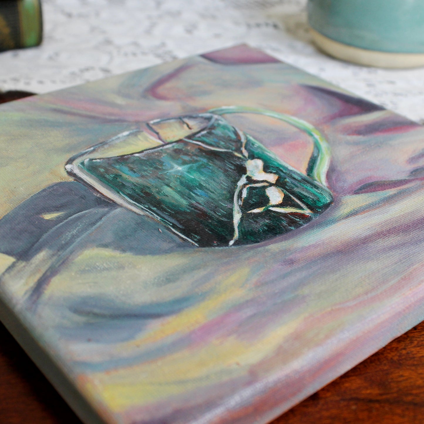 Broken Starry Mug Original Painting